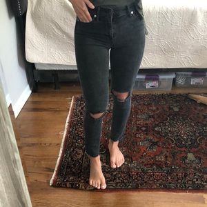 Madewell 10” high riser skinny